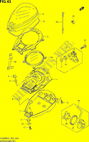 SNELHEIDSMETER (VL800BL4 E02) voor Suzuki INTRUDER 800 2014