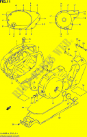 CASING (VL800BL4 E19) voor Suzuki INTRUDER 800 2014