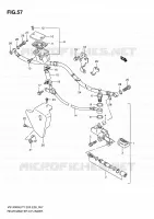 ACHTER HOOFDREMCILINDER voor Suzuki INTRUDER 1400 1999