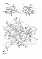 CASING voor Suzuki INTRUDER 750 1988
