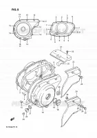 CASING voor Suzuki INTRUDER 750 1988