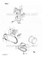 OLIEPOMP   FUEL PUMP voor Suzuki INTRUDER 750 1988