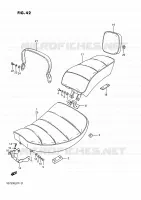 SEAT voor Suzuki INTRUDER 750 1988