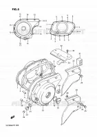 CASING voor Suzuki INTRUDER 750 1989