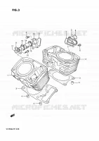 CILINDER voor Suzuki INTRUDER 750 1989
