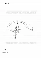 FUEL COCK voor Suzuki INTRUDER 750 1989