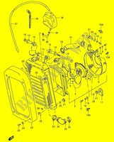 RADIATOR voor Suzuki INTRUDER 800 1993