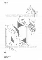 RADIATOR voor Suzuki BOULEVARD 1500 2010