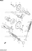 NOKKENAS   VALVES voor Suzuki BOULEVARD 1500 2013