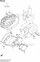CASING (MODEL K8/K9) voor Suzuki INTRUDER 1800 2008