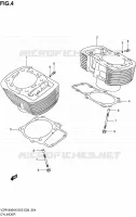 CILINDER voor Suzuki INTRUDER 1800 2008