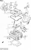 FRONT CILINDERKOP voor Suzuki INTRUDER 1800 2008