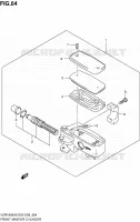 FRONT HOOFDREMCILINDER voor Suzuki INTRUDER 1800 2008