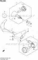 INDICATOREN (VZR1800ZK8/ZK9/ZL0) voor Suzuki INTRUDER 1800 2008
