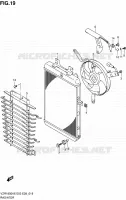 RADIATOR voor Suzuki INTRUDER 1800 2008