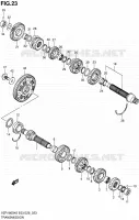 TRANSMISSION (MODEL K6/K7/K8/K9) voor Suzuki INTRUDER 1800 2008