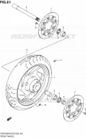 VOORWIEL voor Suzuki INTRUDER 1800 2008
