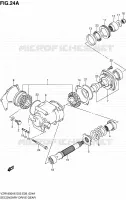 AANDRIJFAS (MODEL K8/K9) voor Suzuki INTRUDER 1800 2009