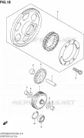 STARTMOTOR CLUTCH voor Suzuki INTRUDER 1800 2009