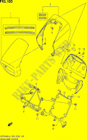 KUIPJE (VZR1800ZL4 E33) voor Suzuki INTRUDER 1800 2014