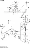 ACHTER HOOFDREMCILINDER (VZR1800L3 E19) voor Suzuki INTRUDER 1800 2013