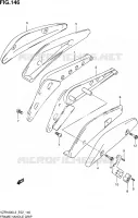 FRAME HANDGREEP (VZR1800L3 E24) voor Suzuki INTRUDER 1800 2013
