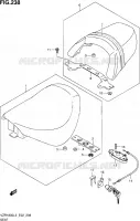 SEAT voor Suzuki INTRUDER 1800 2013