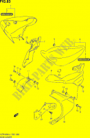 ACHTER KUIP (VZR1800ZL4 E19) voor Suzuki INTRUDER 1800 2014