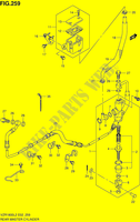 ACHTER HOOFDREMCILINDER (VZR1800L2 E24) voor Suzuki INTRUDER 1800 2012