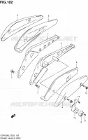 FRAME HANDGREEP (VZR1800L2 E02) voor Suzuki INTRUDER 1800 2012