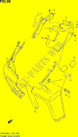 FRONT FRAME COVER (VZR1800ZL4 E19) voor Suzuki INTRUDER 1800 2014