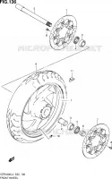 VOORWIEL (VZR1800L4 E19) voor Suzuki INTRUDER 1800 2014